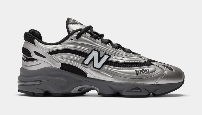 1000 Mens Running Shoes (Silver Metallic/Black)