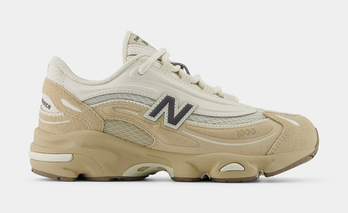 1000 Preschool Running Shoes (Beige/White)