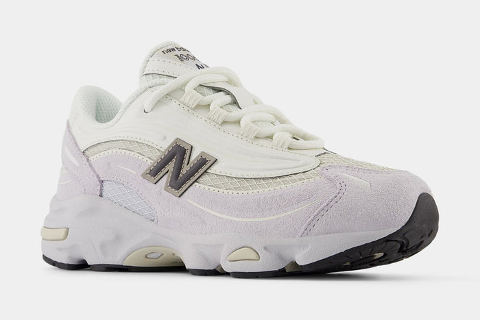 1000 Preschool Running Shoes (White/Black)