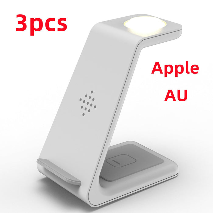 White 3pcs / Apple AUplug