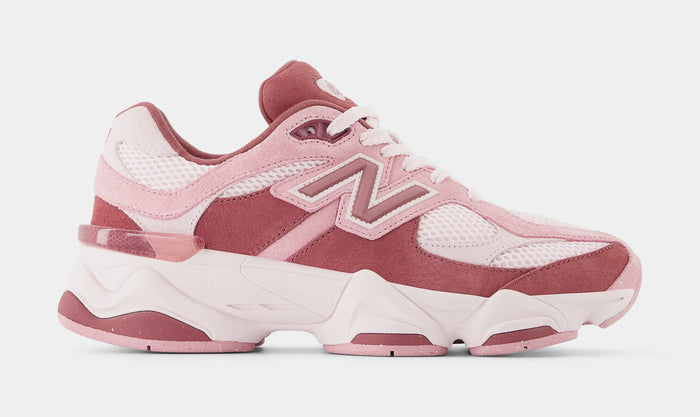 9060 Grade School Lifestyle Shoes (Pink Granite/Washed Burgundy)