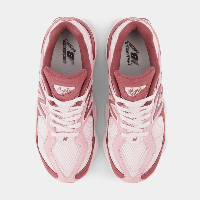 9060 Grade School Lifestyle Shoes (Pink Granite/Washed Burgundy)