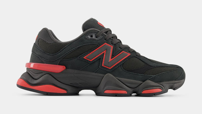 9060 Mens Lifestyle Shoes (Black/Red)