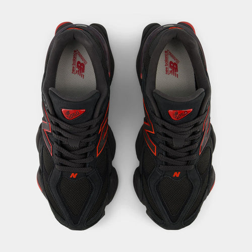 9060 Mens Lifestyle Shoes (Black/Red)