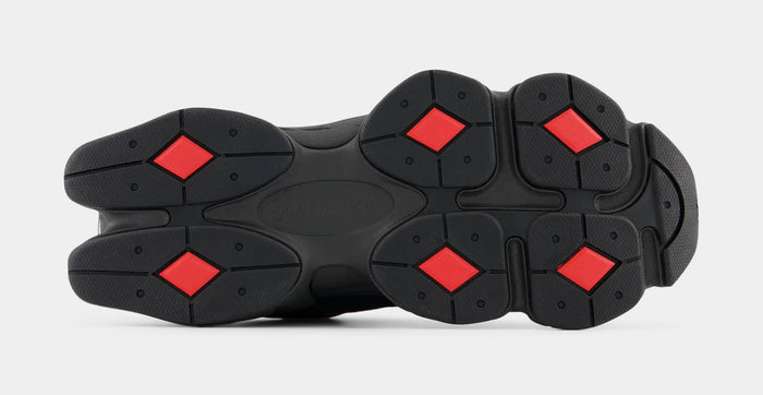 9060 Mens Lifestyle Shoes (Black/Red)