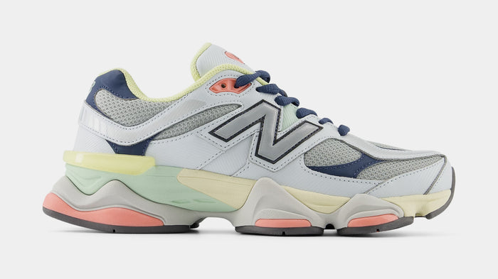 9060 Mens Lifestyle Shoes (Grey/Yellow/Navy)
