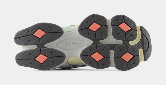 9060 Mens Lifestyle Shoes (Grey/Yellow/Navy)