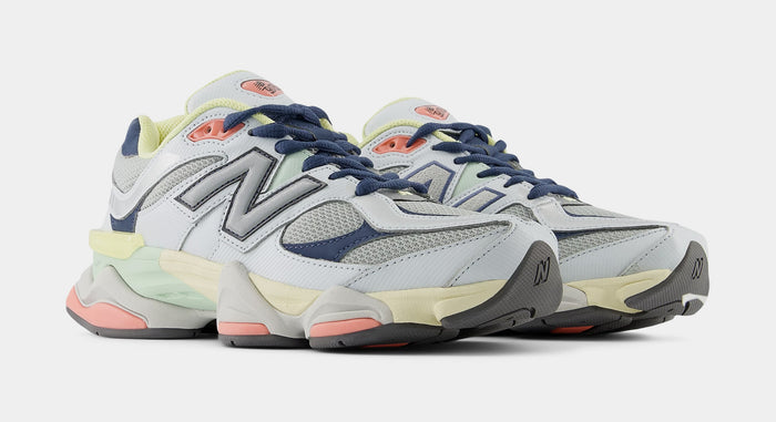 9060 Mens Lifestyle Shoes (Grey/Yellow/Navy)