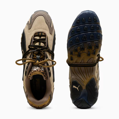 A$AP Rocky x Puma Inhale Leopard Mens Lifestyle Shoes (Beige/Black)