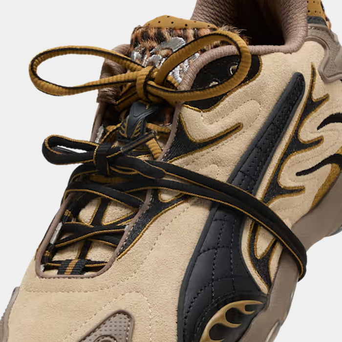 A$AP Rocky x Puma Inhale Leopard Mens Lifestyle Shoes (Beige/Black)