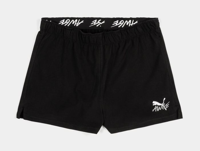 A$AP Rocky x Puma Jersey Womens Shorts (Puma Black)