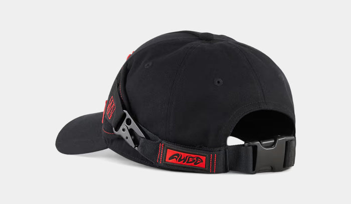 A$AP Rocky x Puma Seatbelt Mens Cap (Puma Black/Fierce Red)