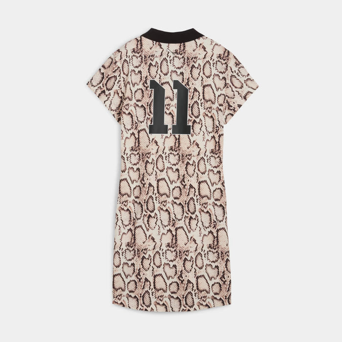 A$AP Rocky x Puma Snakeskin Futbol Womens Dress (Frosted Ivory/AOP)