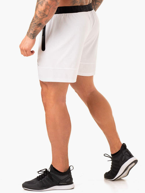 Action Mesh Short - White Clothing Ryderwear