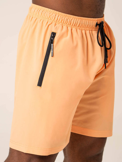 Adapt Training Short - Orange Sherbet Clothing Ryderwear