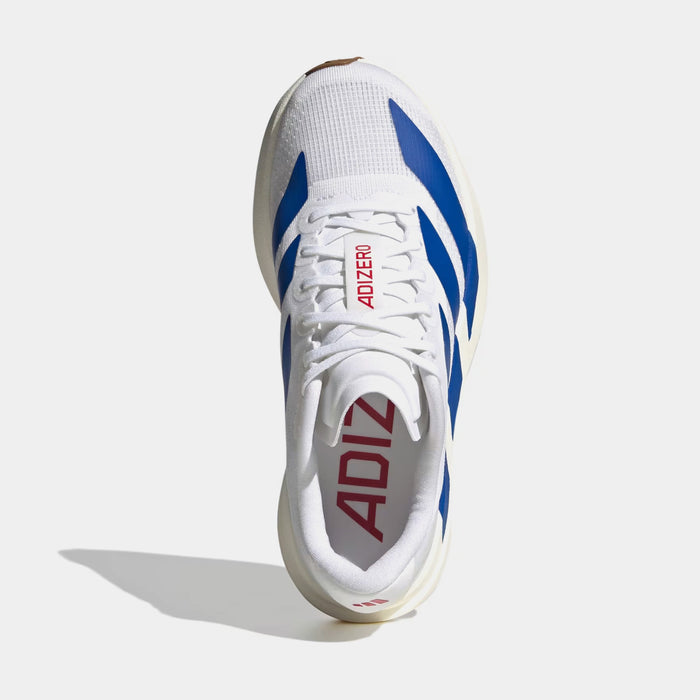 Adizero EVO SL Grade School Running Shoes (Cloud White/Royal Blue/Pure Ruby)