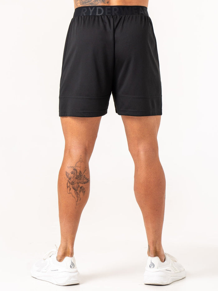 Advance Mesh Short - Black Clothing Ryderwear