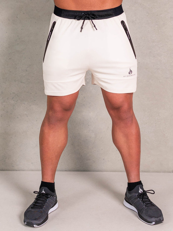 Advance Mesh Short - Oat Clothing Ryderwear