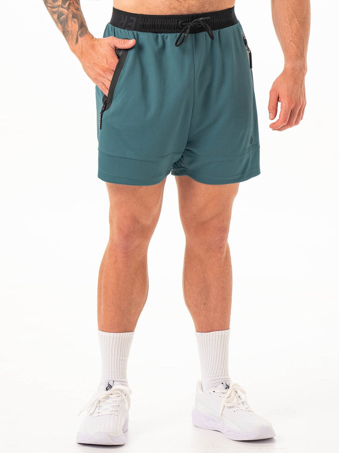 Advance Mesh Short - Petrol Clothing Ryderwear