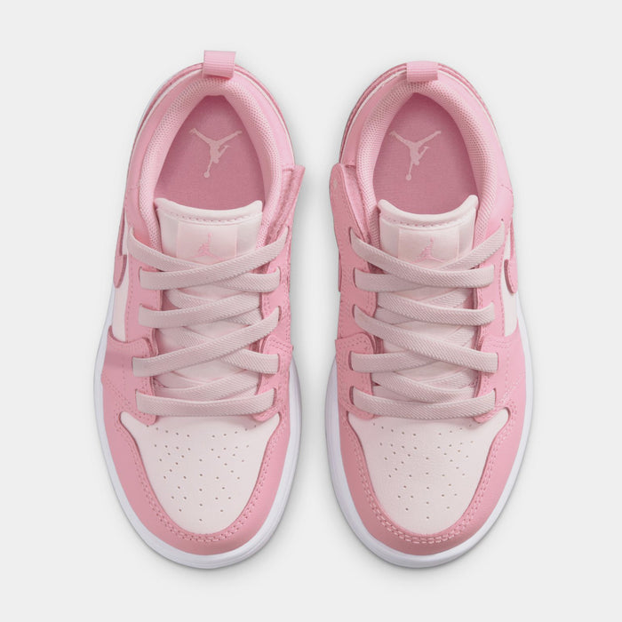 Air Jordan 1 Low Alt Preschool Lifestyle Shoes (Pink Foam/Summit White/Hyper Pink)