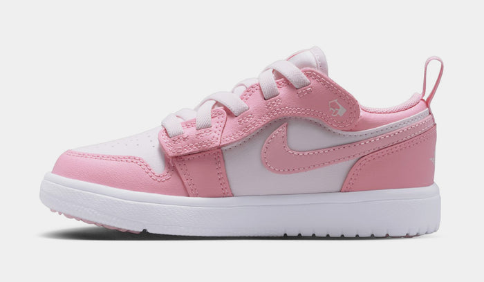 Air Jordan 1 Low Alt Preschool Lifestyle Shoes (Pink Foam/Summit White/Hyper Pink)