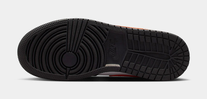 Air Jordan 1 Low Grade School Lifestyle Shoes (Black/White/Sail/Starfish)