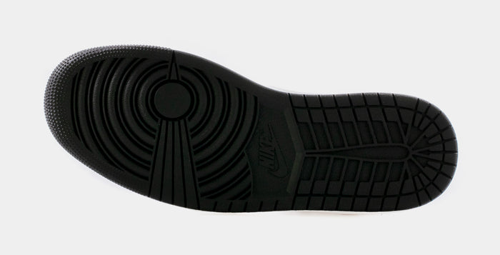 Air Jordan 1 Low Mens Lifestyle Shoes (Black/White/Particle Grey)