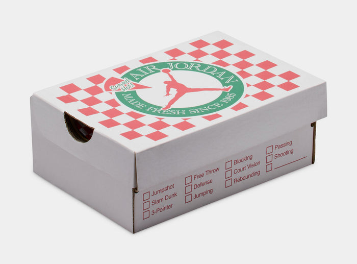 Air Jordan 1 Low SE Pizza Grade School Lifestyle Shoes (Sesame/Fire Red/White/Black)