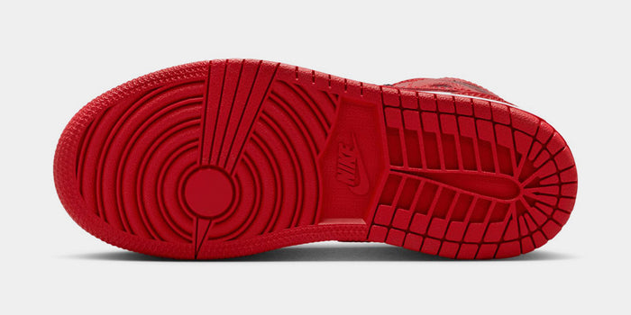 Air Jordan 1 Mid SE Preschool Lifestyle Shoes (Black/White/Varsity Red)