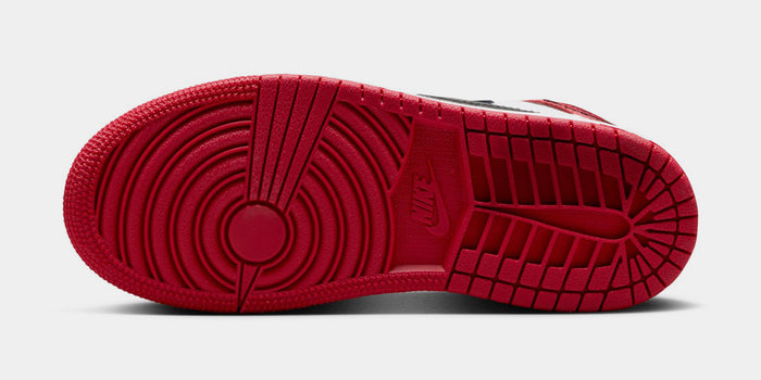 Air Jordan 1 Retro High OG Ruby Preschool Lifestyle Shoes (Varsity Red/Black/White)