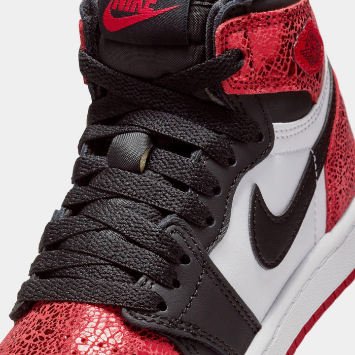 Air Jordan 1 Retro High OG Ruby Preschool Lifestyle Shoes (Varsity Red/Black/White)