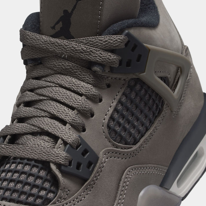 Air Jordan 4 Retro Cave Stone And Black Grade School Lifestyle Shoes (Cave Stone/Black/Phantom) Free Shipping