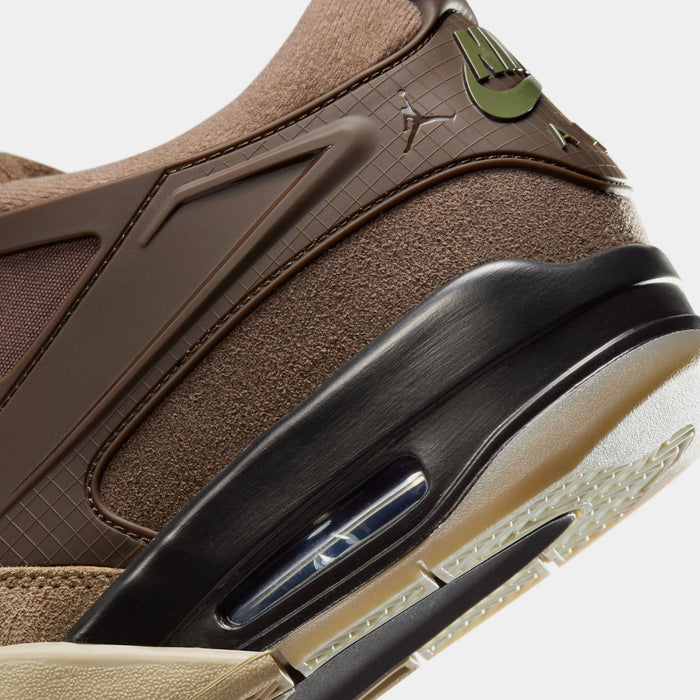 Air Jordan 4 RM Ironstone Mens Lifestyle Shoes (Ironstone/Baroque Brown/Light Bone/Medium Olive)