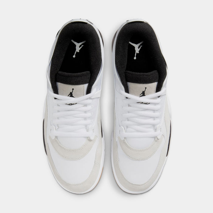 Air Jordan 4 RM Mens Lifestyle Shoes (White/Black/Gum)