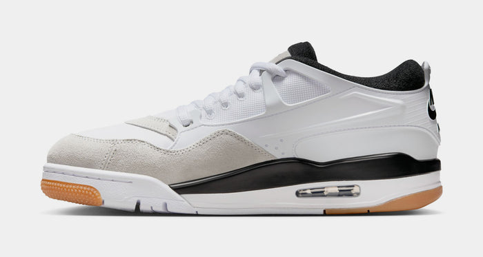 Air Jordan 4 RM Mens Lifestyle Shoes (White/Black/Gum)