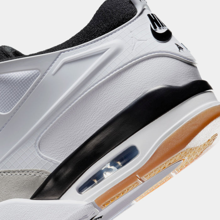 Air Jordan 4 RM Mens Lifestyle Shoes (White/Black/Gum)
