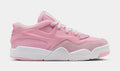 Air Jordan 4 RM Preschool Lifestyle Shoes (Medium Soft Pink/Pearl Pink/White)