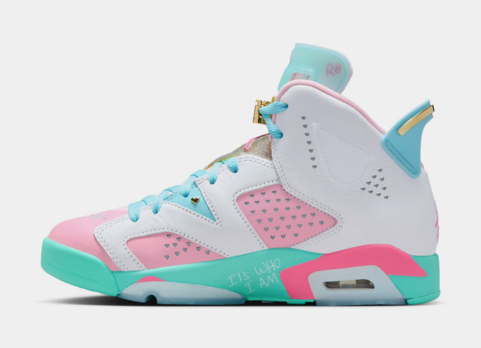 Air Jordan 6 Retro DB2025 Womens Lifestyle Shoes (Multi Color)