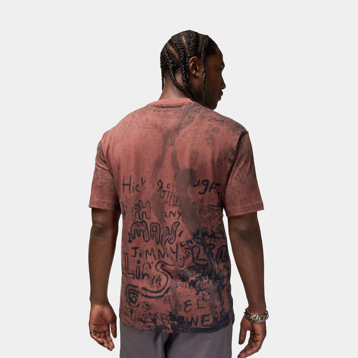 Air Jordan 85 Graphic Crew Mens Short Sleeve Shirt (Red/Black)