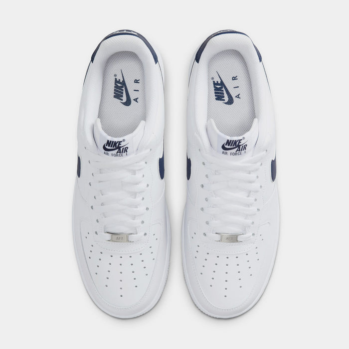 Air Force 1 07 Mens Lifestyle Shoes (White/College Navy)