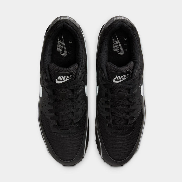 Air Max 90 Premium Mens Lifestyle Shoes (Black/Black/Anthracite/Multi Color)