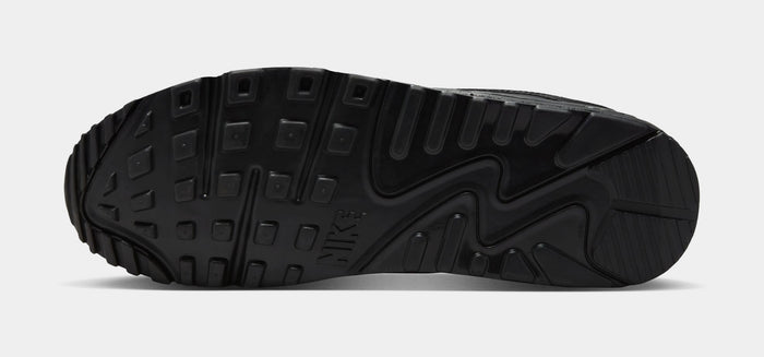Air Max 90 Premium Mens Lifestyle Shoes (Black/Black/Anthracite/Multi Color)