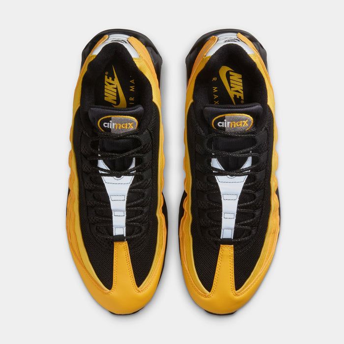 Air Max 95 OG Big Bubble Mens Running Shoes (Varsity Maize/Metasllic Silver/Black)