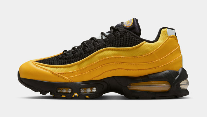 Air Max 95 OG Big Bubble Mens Running Shoes (Varsity Maize/Metasllic Silver/Black)