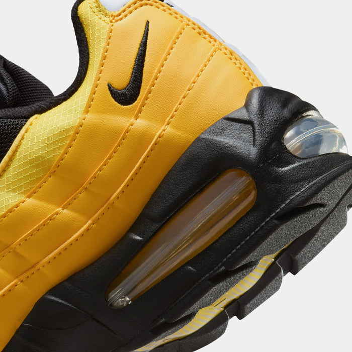 Air Max 95 OG Big Bubble Mens Running Shoes (Varsity Maize/Metasllic Silver/Black)