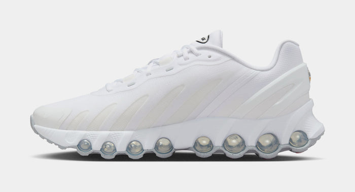 Air Max DN8 Mens Running Shoes (White/Metallic Silver/White/White)