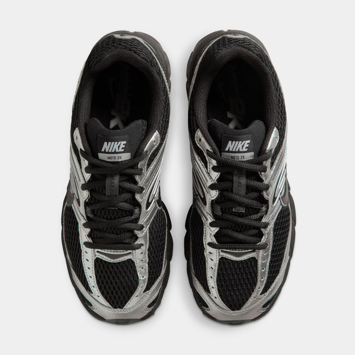 Air Max Moto Womens Running Shoes (Black/Silver)