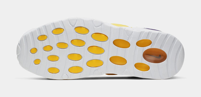 Air Max Uptempo '95 Mens Basketball Shoes (White/Amarillo/Court Purple) Final Sale