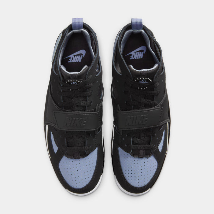 Air Trainer Huarache Mens Basketball Shoes (Black/Cool Blue/White)