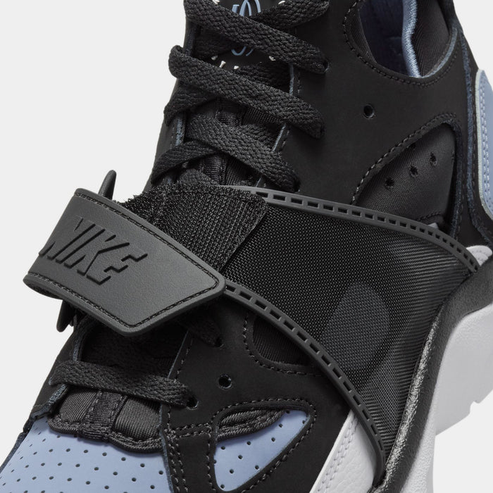 Air Trainer Huarache Mens Basketball Shoes (Black/Cool Blue/White)